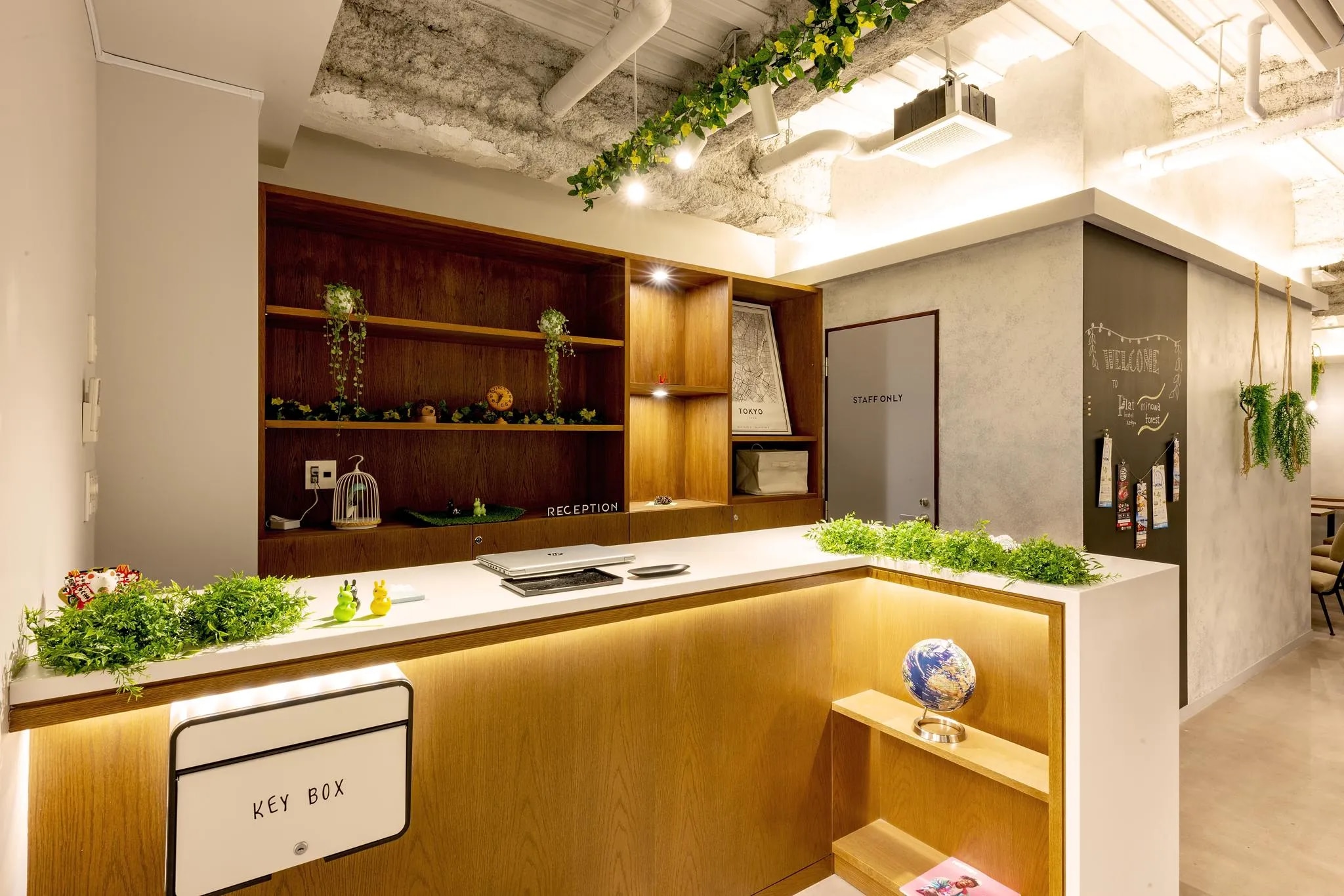 plat hostel keikyu minowa forest